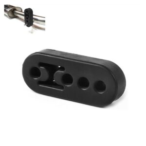 Universal 4-Hole Car Exhaust Hanger Rubber Mount - Vibration Reducing and Durable