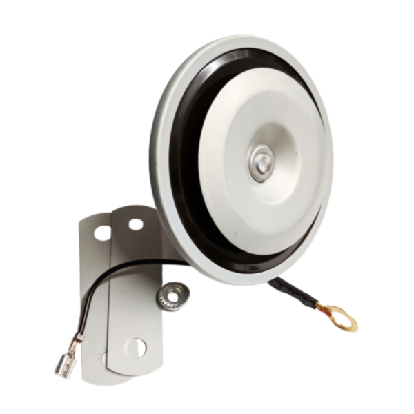 Universal 12V Disc Horn - High Tone, 110dB Output with Fly Lead & Bracket - Image 3