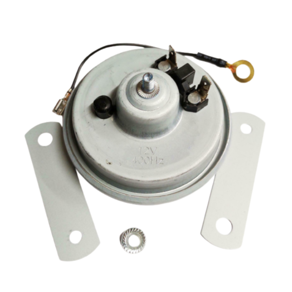 Universal 12V Disc Horn - High Tone, 110dB Output with Fly Lead & Bracket - Image 4