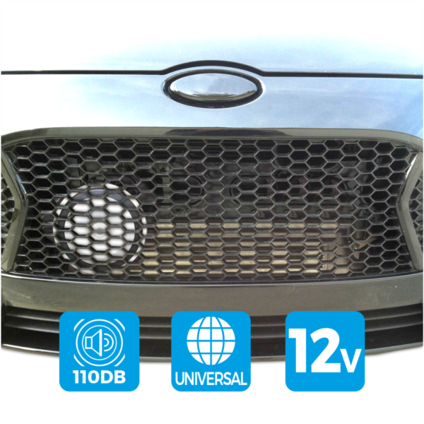 Universal 12V Disc Horn - High Tone, 110dB Output with Fly Lead & Bracket - Image 5