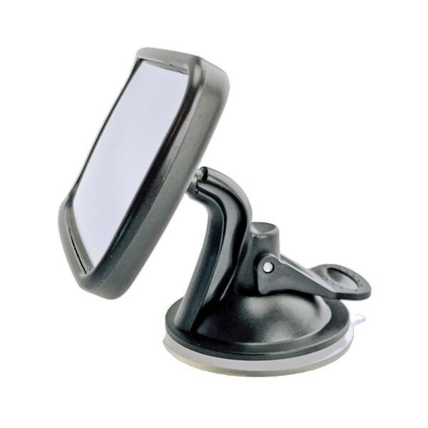 Small Wide Angle Interior Car Mirror - Adjustable Suction Cup for Extra Visibility - Image 2