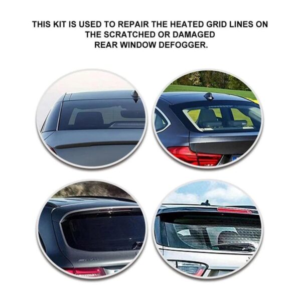 Heated Rear Window Repair Kit - Restore Damaged Defogger Grids Quickly - Image 4
