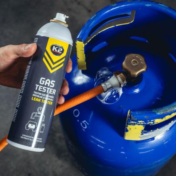 K2 Gas Tester - Professional Leak Detection Spray for Gas & Pressure Systems, 400ml - Image 2