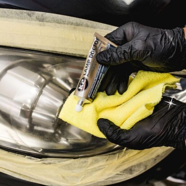 K2 Lamp Doctor Headlight Restoration Paste - Removes Scratches & Yellowing, 60g - Image 2