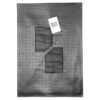 Universal Single Rectangular Rubber Car Mat - Anti-Slip & Weather-Resistant